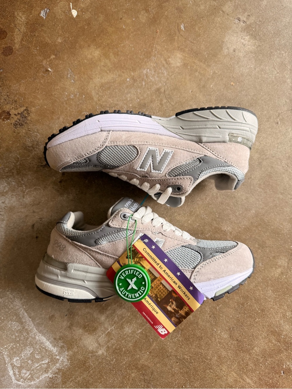 New Balance 993 Made in USA 'Grey White' Grey/White MR993GL